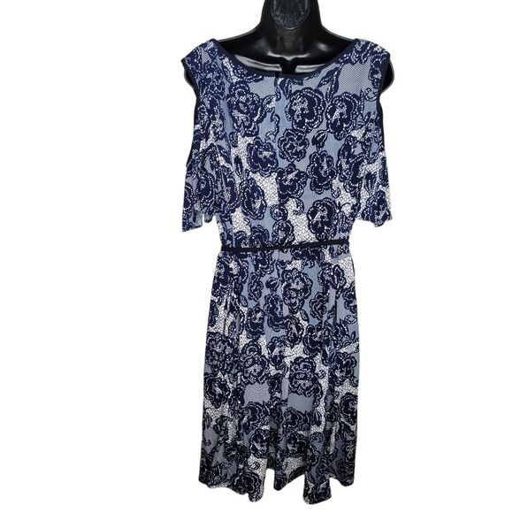 DB Established Stretch Jersey cold shoulder dress size 20 - Picture 2 of 7